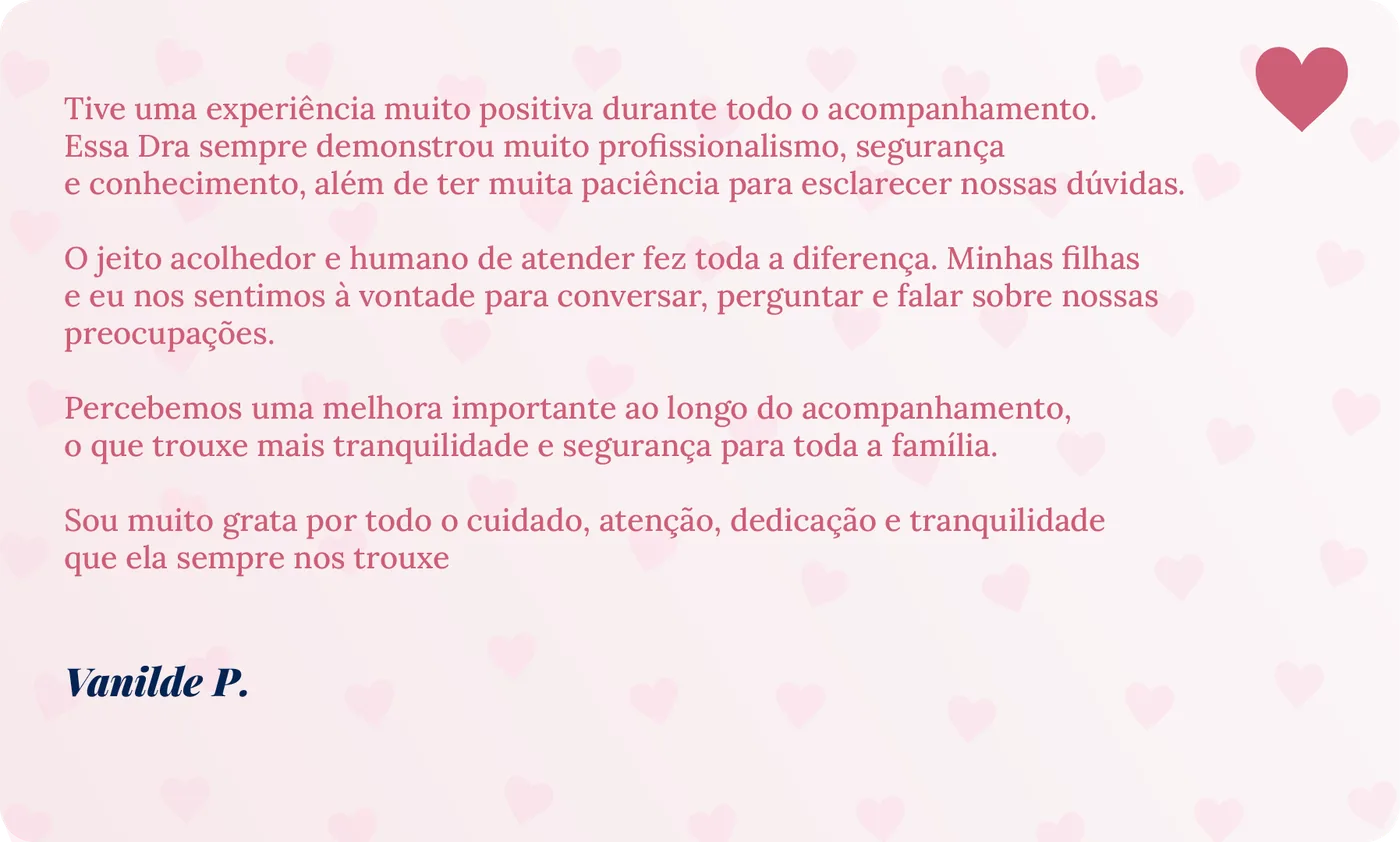 Depoimento de Vanilde P.